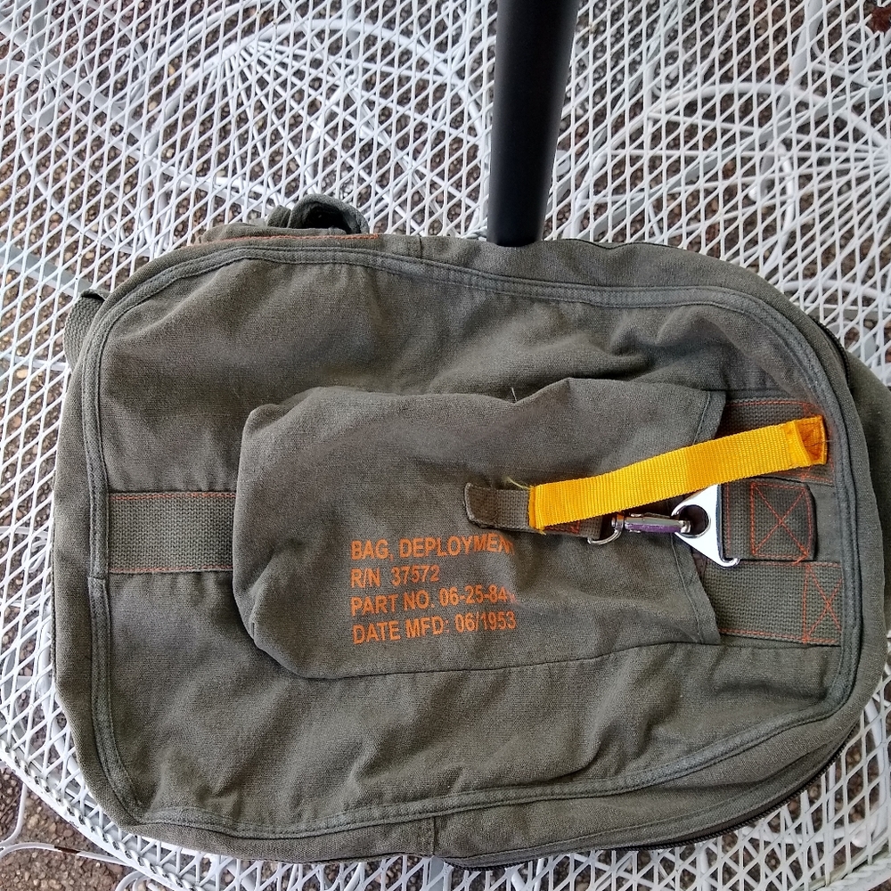 Rothco Canvas Backpack Bag Deployment Green